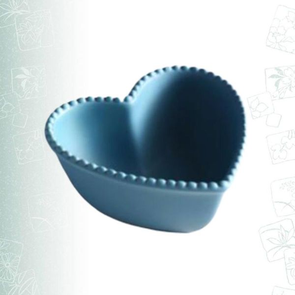 heart shaped ceramics bowl fruit salad dessert serving for home restaurant kitchen (pink) bowls 
heart shaped ceramics bowl fruit salad dessert serving for home restaurant kitchen (pink) bowls