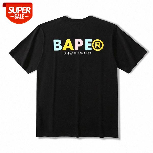japanese brand ape-man head colorful letters round neck short-sleeved men's and women's flow t-shirt #ng2m, White;black
japanese brand ape-man head colorful letters round neck short-sleeved men's and women's flow t-shirt #ng2m, White;black