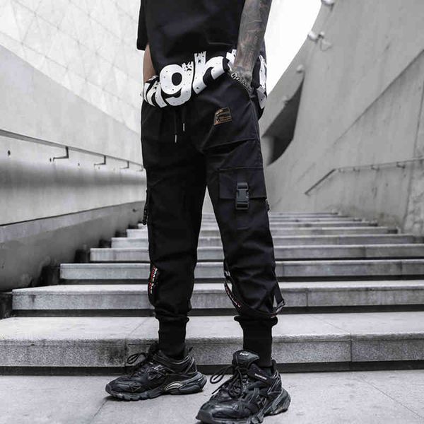 men's pants harem 2021 new hip hop casual male tatical joggers trousers fashion streetwear side pockets ribbons men cargo rkgx, Black
men's pants harem 2021 new hip hop casual male tatical joggers trousers fashion streetwear side pockets ribbons men cargo rkgx, Black