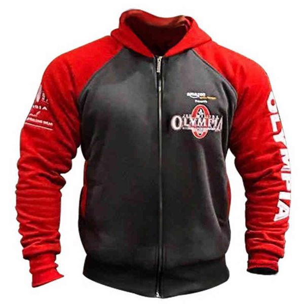 2019 new olympia mens zipper hoodi fashion casual male gyms fitns bodybuilding cotton sweatshirt sportswear brand coat, Black
2019 new olympia mens zipper hoodi fashion casual male gyms fitns bodybuilding cotton sweatshirt sportswear brand coat, Black