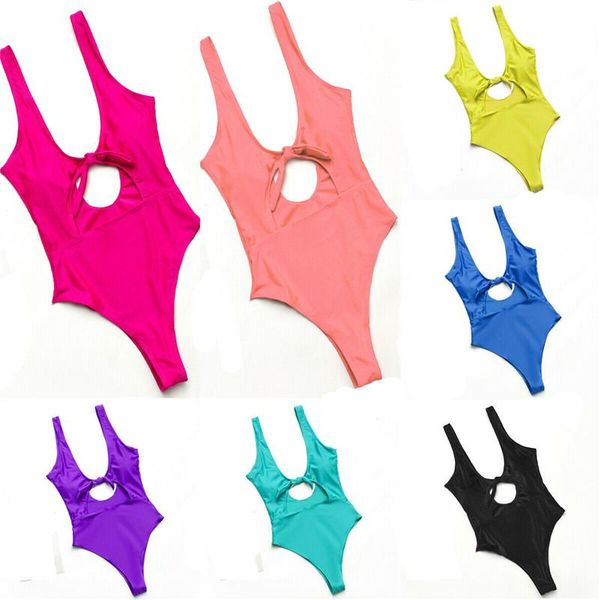 one-piece suits one piece pure color women monokinis summer hollow bandage maillot de bain bathing 2021 femme high waist padded swimsuit spo
one-piece suits one piece pure color women monokinis summer hollow bandage maillot de bain bathing 2021 femme high waist padded swimsuit spo
