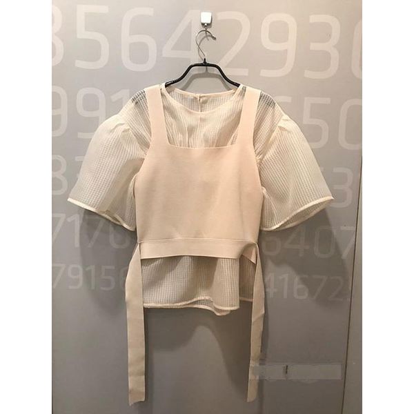 women's blouses & shirts vanovich fashion women and korean style wild casual ladies 2021 summer lace clothing, White
women's blouses & shirts vanovich fashion women and korean style wild casual ladies 2021 summer lace clothing, White