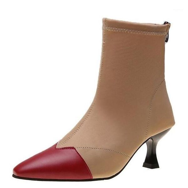 boots stiletto high heel women's 2021 fashion color matching pointed riding women casual platform zipper womens shoes1, Black
boots stiletto high heel women's 2021 fashion color matching pointed riding women casual platform zipper womens shoes1, Black