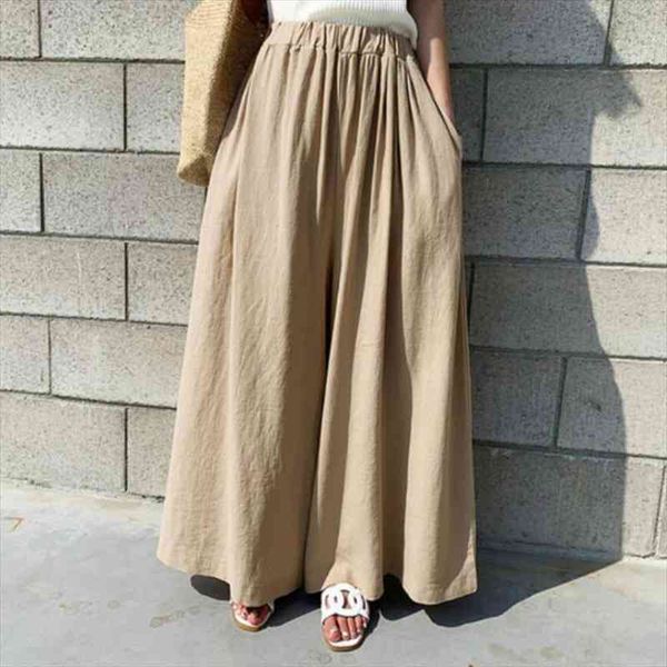 spring summer solid cotton linen wide leg pants women elastic high waist pants dress loose pocket trousers long pantalon, Black;white
spring summer solid cotton linen wide leg pants women elastic high waist pants dress loose pocket trousers long pantalon, Black;white