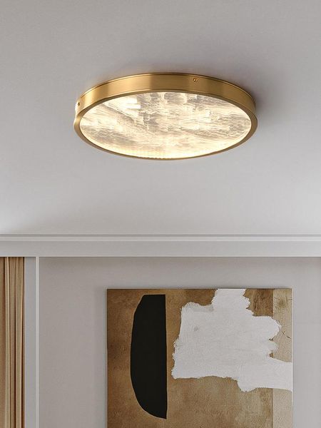 ceiling lights round copper lamp modern minimalist creative light luxury living room study bedroom
ceiling lights round copper lamp modern minimalist creative light luxury living room study bedroom