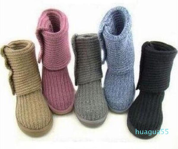 classic snow boots for women knitted yarn high short boots for women warm boots, Black
classic snow boots for women knitted yarn high short boots for women warm boots, Black