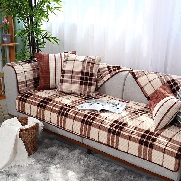 chair covers winter plaid sofa cushion cover thick short plush fabric modern living room full striped non-slip
chair covers winter plaid sofa cushion cover thick short plush fabric modern living room full striped non-slip