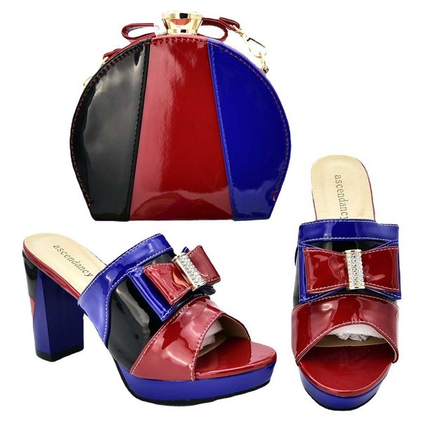 2021 summer large women's shoes with bag fashion color matching colorful pu fish mouth high sandal, Black
2021 summer large women's shoes with bag fashion color matching colorful pu fish mouth high sandal, Black