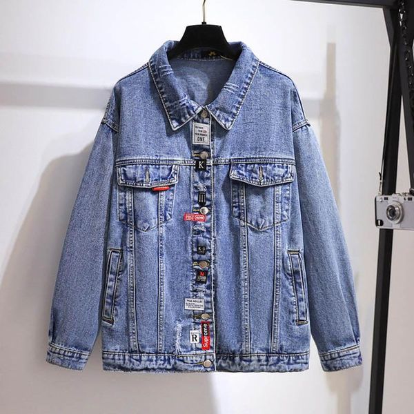 women's jackets 150kg plus size spring retro bf denim jacket bust 156cm 6xl 7xl 8xl 9xl 10xl loose patch blue, Black;brown
women's jackets 150kg plus size spring retro bf denim jacket bust 156cm 6xl 7xl 8xl 9xl 10xl loose patch blue, Black;brown