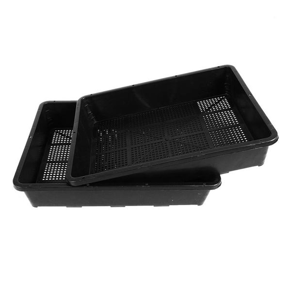 planters & pots 3 pack plant growing trays garden mesh bottom plastic for wheatgrass, plants, hydroponic dish seedling basin
planters & pots 3 pack plant growing trays garden mesh bottom plastic for wheatgrass, plants, hydroponic dish seedling basin