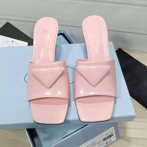 slippers 2021p new triangle high heeled slippers women's head thin heeled show sandals leather high heeled shoes zly, Black
slippers 2021p new triangle high heeled slippers women's head thin heeled show sandals leather high heeled shoes zly, Black