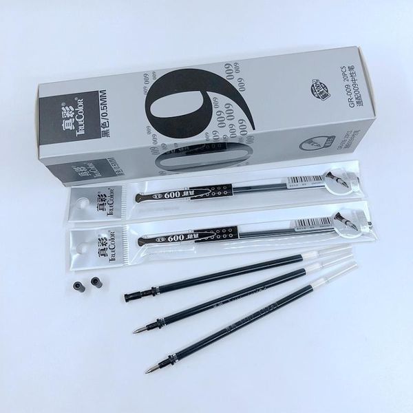 truecolor 0.5mm point gel pen refill black ink color school student stationery office writing supplies gr-009 pens
truecolor 0.5mm point gel pen refill black ink color school student stationery office writing supplies gr-009 pens