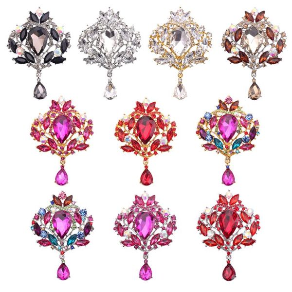 pins, brooches bride flower water droplets brooch hollow shiny full crystal rhinestone pin for wedding women fashion jewelry, Gray
pins, brooches bride flower water droplets brooch hollow shiny full crystal rhinestone pin for wedding women fashion jewelry, Gray