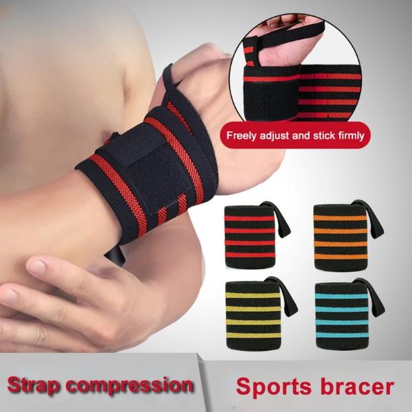 wrist support 1pcs sports wristband football basketball running bandage athlete working out sweatbands supports, Black;red
wrist support 1pcs sports wristband football basketball running bandage athlete working out sweatbands supports, Black;red