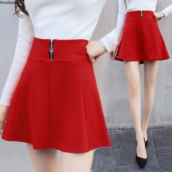 skirts houthion slim women's clothing casual fashion zipper solid a-line high waist line mini skirt summer, Black
skirts houthion slim women's clothing casual fashion zipper solid a-line high waist line mini skirt summer, Black