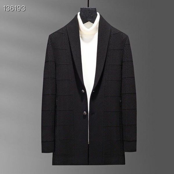 men's wool & blends zk1842 fashion coats jackets 2021 runway luxury european design party style clothing, Black
men's wool & blends zk1842 fashion coats jackets 2021 runway luxury european design party style clothing, Black