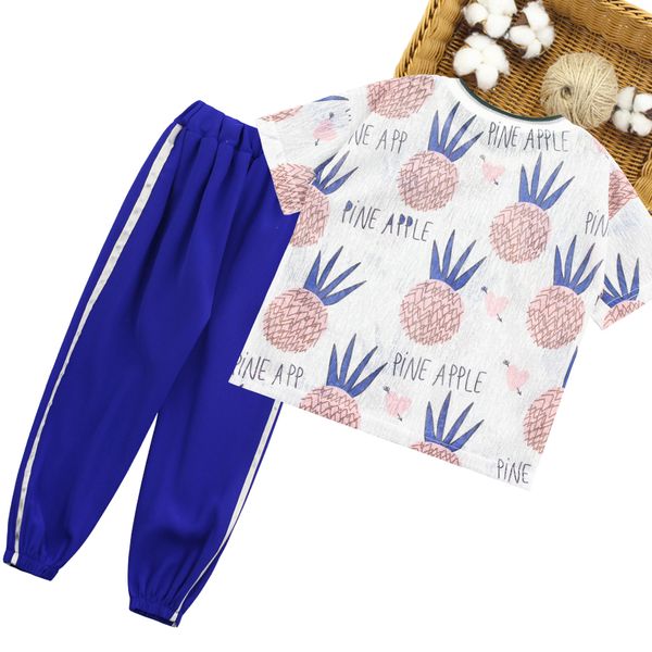 summer clothes for girls floral pattern girls clothing tshirt + pants children clothes girl patchwork childrens tracksuit, White
summer clothes for girls floral pattern girls clothing tshirt + pants children clothes girl patchwork childrens tracksuit, White