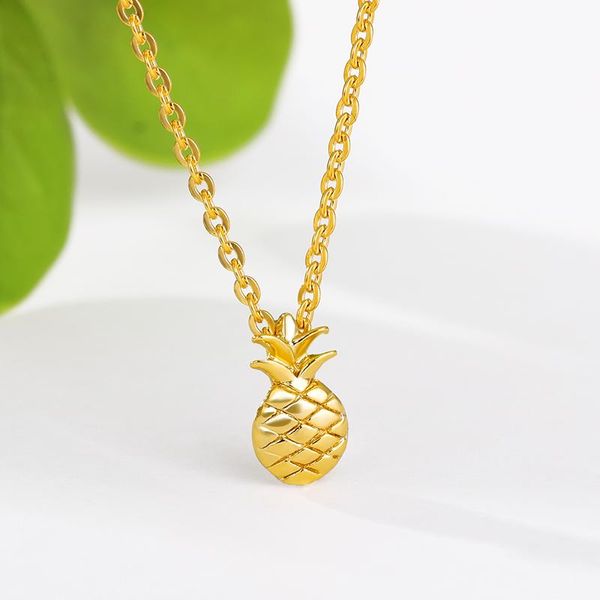 pendant necklaces stainless steel pineapple for women men gold color chain male female necklace fashion jewelry collier femme, Silver
pendant necklaces stainless steel pineapple for women men gold color chain male female necklace fashion jewelry collier femme, Silver