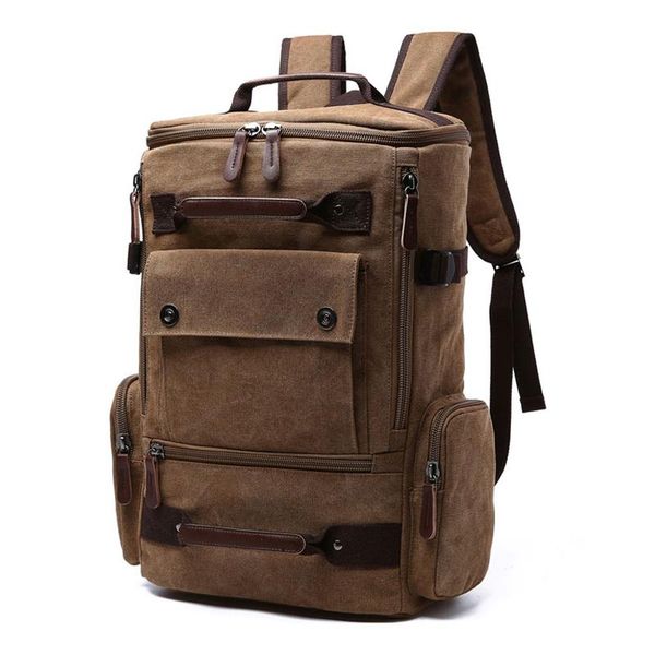 backpack men's vintage canvas backpacks school bag male outdoor travel bags large capacity lapmochila
backpack men's vintage canvas backpacks school bag male outdoor travel bags large capacity lapmochila