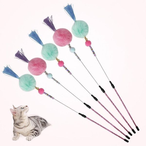 cat toys adeeing pet teasing kitten cats teaser interactive toy rod with tassels sticks
cat toys adeeing pet teasing kitten cats teaser interactive toy rod with tassels sticks