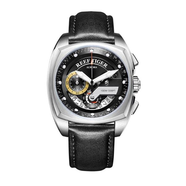 wristwatches watch men moda,mens sport watches reef tiger man quartz chronograph waterproof wristwatch reloj hombre rga3363, Slivery;brown 
wristwatches watch men moda,mens sport watches reef tiger man quartz chronograph waterproof wristwatch reloj hombre rga3363, Slivery;brown