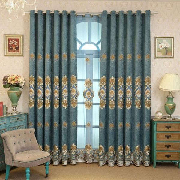 curtain & drapes european luxury embroidered blackout curtains floor for living dining room bedroom
curtain & drapes european luxury embroidered blackout curtains floor for living dining room bedroom