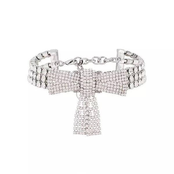 european and american fashion full diamond super shiny bow temperament clavicle chain necklace chokers, Golden;silver
european and american fashion full diamond super shiny bow temperament clavicle chain necklace chokers, Golden;silver