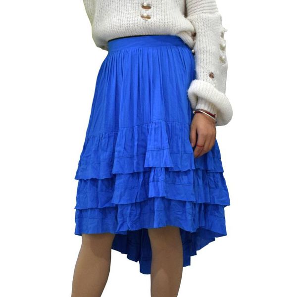 skirts summer fashion women vintage skirt solid pleated knee-length tutu blue green beach elegant office lady ruffle clothes, Black
skirts summer fashion women vintage skirt solid pleated knee-length tutu blue green beach elegant office lady ruffle clothes, Black