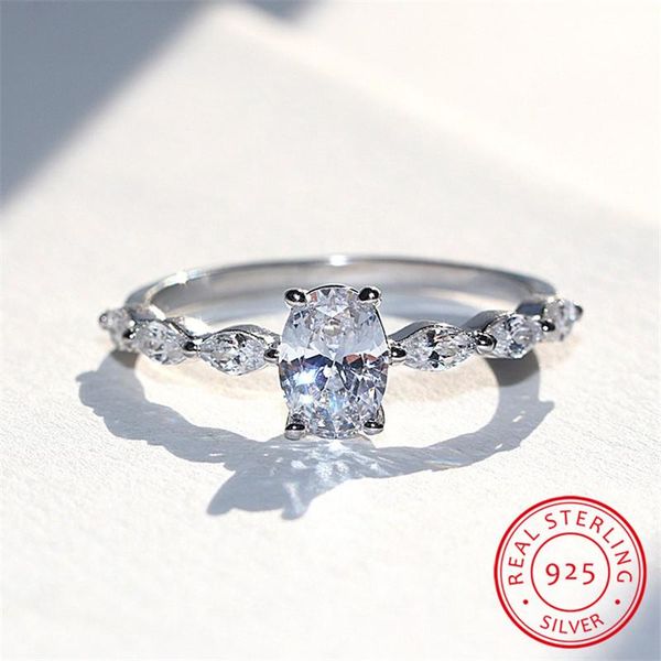 cluster rings luxury female oval zirocn ring 100% real 925 sterling silver wedding for women classic white crystal engagement, Golden;silver
cluster rings luxury female oval zirocn ring 100% real 925 sterling silver wedding for women classic white crystal engagement, Golden;silver