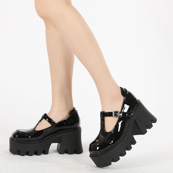 dress shoes gigifox brand fashion gothic cool cute cosplay t-strap mary janes woman black patent leather platform chunky heels pumps
dress shoes gigifox brand fashion gothic cool cute cosplay t-strap mary janes woman black patent leather platform chunky heels pumps