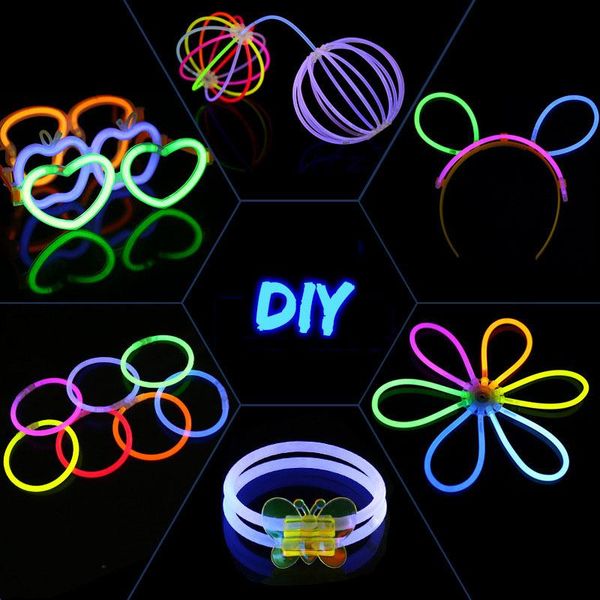 party decoration 50/100pcs fluorescence light halloween props sticks bracelet necklace neon wedding birthday colorful
party decoration 50/100pcs fluorescence light halloween props sticks bracelet necklace neon wedding birthday colorful