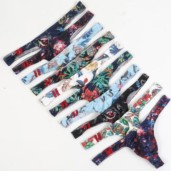 underpants 10pcs men underwear low rise printing thongs breathable t-back jockstrap gay g-strings mens briefs cuecas bikini sleepwear, Black;white
underpants 10pcs men underwear low rise printing thongs breathable t-back jockstrap gay g-strings mens briefs cuecas bikini sleepwear, Black;white