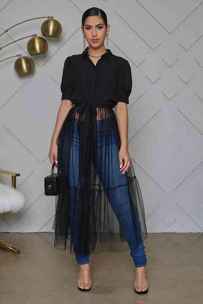 cn975 fashion shirt style button womens dress gauze long street solid color casual home commuting female wholesale, Black;gray
cn975 fashion shirt style button womens dress gauze long street solid color casual home commuting female wholesale, Black;gray
