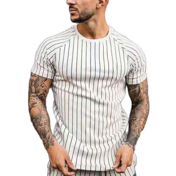 shirt for men stripped tshirt summer clothing streetwear round neck fashion stripe short sleeve t-shirts men's, White;black
shirt for men stripped tshirt summer clothing streetwear round neck fashion stripe short sleeve t-shirts men's, White;black
