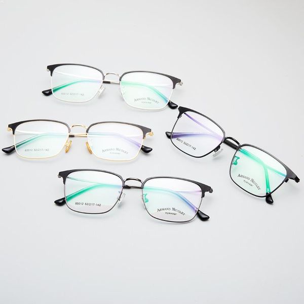 fashion sunglasses frames eyeglass frame retro metal high-end brand network red close vision goggles, Black
fashion sunglasses frames eyeglass frame retro metal high-end brand network red close vision goggles, Black