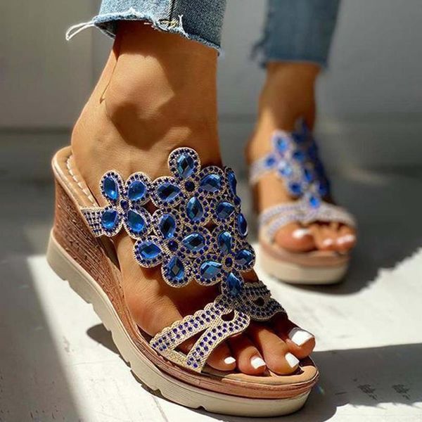 rhinestones sandal arrival high heels platform flip flop mules slipper crystal casual summer wedges sandals shoes women, Black
rhinestones sandal arrival high heels platform flip flop mules slipper crystal casual summer wedges sandals shoes women, Black