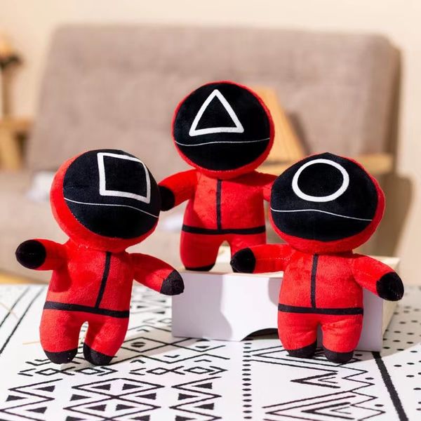 squid game doll with the same key chain around the hand-made doll pendant red man schoolbag pendant, Slivery;golden
squid game doll with the same key chain around the hand-made doll pendant red man schoolbag pendant, Slivery;golden