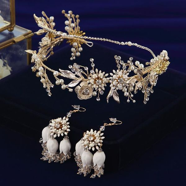 hair clips & barrettes european soft flower brides hairbands tiaras with earring adjustable bridal headbands evening head wear, Golden;silver
hair clips & barrettes european soft flower brides hairbands tiaras with earring adjustable bridal headbands evening head wear, Golden;silver