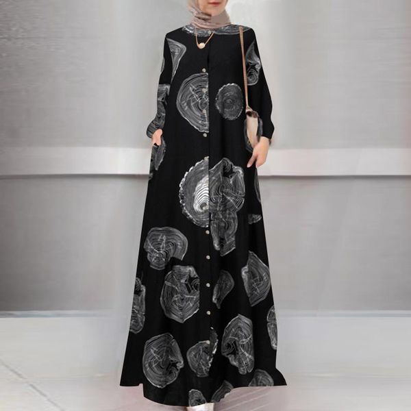 ethnic clothing vintage baggy dress zanzea women retro muslim dresses islamic kaftan circle printed morocco abaya maxi plus size, Red
ethnic clothing vintage baggy dress zanzea women retro muslim dresses islamic kaftan circle printed morocco abaya maxi plus size, Red
