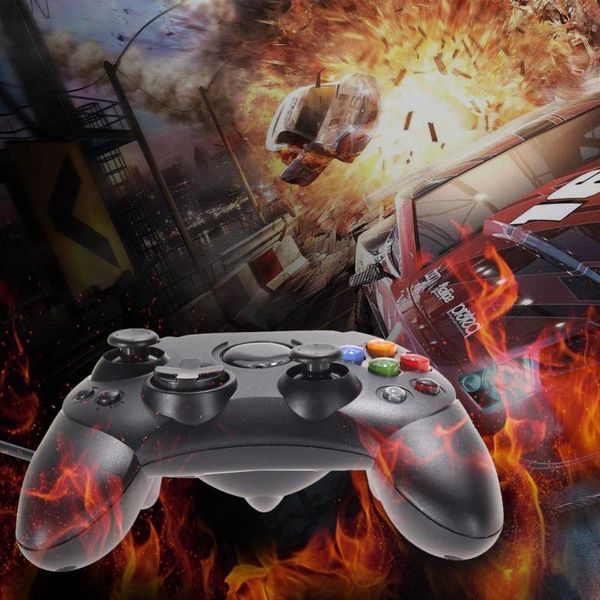 black wired controller game pad with 6 analog action buttons 2 menu navigation suitable for microsoft xbox system type controllers & joystic
black wired controller game pad with 6 analog action buttons 2 menu navigation suitable for microsoft xbox system type controllers & joystic