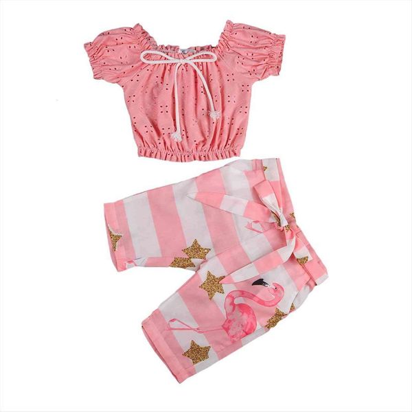 0 5y fashion kids girls clothes sets bowknot ruffles short sleeve t shirts striped pants 2pcs, White
0 5y fashion kids girls clothes sets bowknot ruffles short sleeve t shirts striped pants 2pcs, White