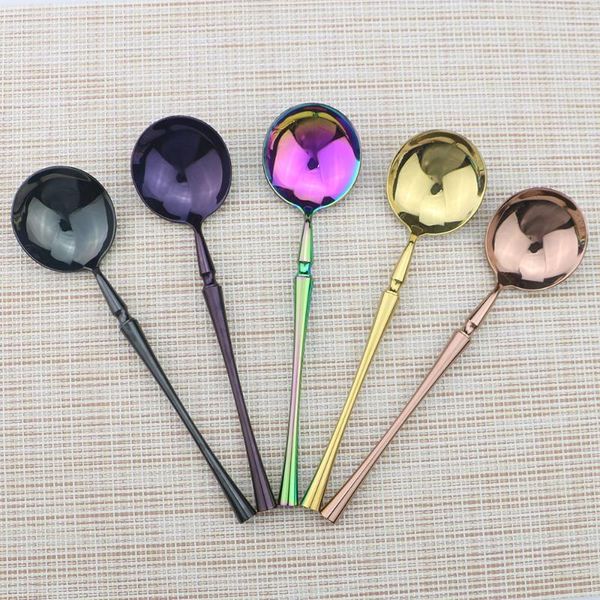 spoons colorful 304 stainless steel coffee spoon stirring teaspoon tea ice cream dessert long handle tableware gold
spoons colorful 304 stainless steel coffee spoon stirring teaspoon tea ice cream dessert long handle tableware gold
