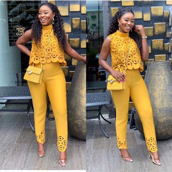 two piece dress summer autumn womens sets 2021 lace hollow out crop & pants set elegant suit lady office work party outfits, White
two piece dress summer autumn womens sets 2021 lace hollow out crop & pants set elegant suit lady office work party outfits, White