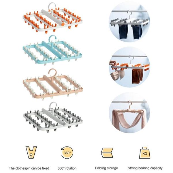hangers & racks 24 pegs folding washing laundry dryer underwear hanging rack hanger in/outdoor multifunctional rotatable socks
hangers & racks 24 pegs folding washing laundry dryer underwear hanging rack hanger in/outdoor multifunctional rotatable socks