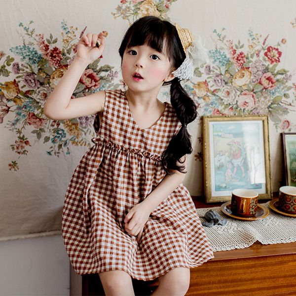 girlsdresses summer dresses new kids dresss korean cotton plaid printed childrens princess dresss, Red;yellow
girlsdresses summer dresses new kids dresss korean cotton plaid printed childrens princess dresss, Red;yellow