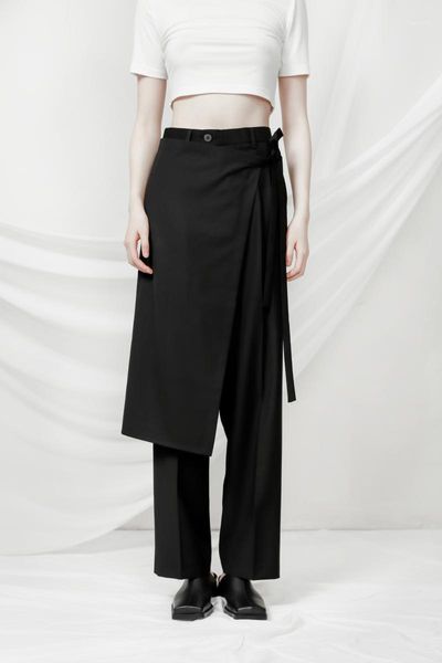 men women's clothing hair stylist catwalk suit material simple deconstruction skirt pants plus size singer costumes, Black
men women's clothing hair stylist catwalk suit material simple deconstruction skirt pants plus size singer costumes, Black