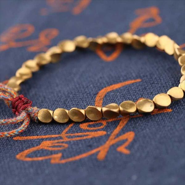 link, chain handmade copper bead bracelet for women adjustable rope men bracelets gold color braided vintage jewelry gift wholesale, Black
link, chain handmade copper bead bracelet for women adjustable rope men bracelets gold color braided vintage jewelry gift wholesale, Black