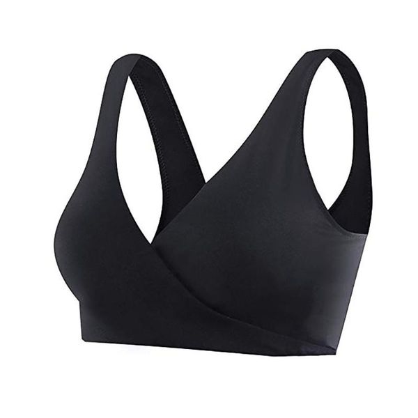 maternity intimates women solid cotton blend breastfeeding sleeping sports bras comfortable pull up removable inserts no underwire nursing, White
maternity intimates women solid cotton blend breastfeeding sleeping sports bras comfortable pull up removable inserts no underwire nursing, White