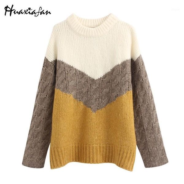 women's sweaters huaxiafan women striped o neck long sleeves autumn fashion casual pullovers female sweater criss cross thick, White;black
women's sweaters huaxiafan women striped o neck long sleeves autumn fashion casual pullovers female sweater criss cross thick, White;black