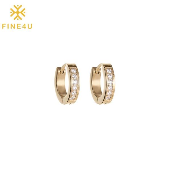 hoop & huggie fine4u e314 stainless steel prong set cubic zirconia earrings hypoallergenic cartilage, Golden;silver
hoop & huggie fine4u e314 stainless steel prong set cubic zirconia earrings hypoallergenic cartilage, Golden;silver